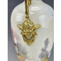 Beautiful 19C French Sevres Porcelain Gilt Bronze Enamel Vase Urn image 2