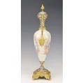 Beautiful 19C French Sevres Porcelain Gilt Bronze Enamel Vase Urn image 6