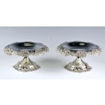Beautiful 19C Tiffany & Co Sterling Silver Pair of Compotes Tazzas image 2