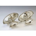 Beautiful 19C Tiffany & Co Sterling Silver Pair of Compotes Tazzas image 5