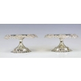 Beautiful 19C Tiffany & Co Sterling Silver Pair of Compotes Tazzas image 8