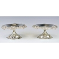 Beautiful 19C Tiffany & Co Sterling Silver Pair of Compotes Tazzas image 10