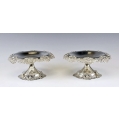 Beautiful 19C Tiffany & Co Sterling Silver Pair of Compotes Tazzas image 11