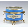 Beautiful Antique French Sevres Porcelain Jewelry Box image 8