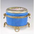 Beautiful Antique French Sevres Porcelain Jewelry Box image 10