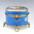 Beautiful Antique French Sevres Porcelain Jewelry Box image 11