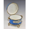 Beautiful Antique French Sevres Porcelain Jewelry Box image 12