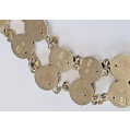Beautiful Antique Russian Gilt Silver Enamel Cossack Belt image 3