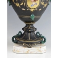 Beautiful Rare 19C French Pair Porcelain Paris Vases image 9