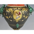 Beautiful Rare 19C French Pair Porcelain Paris Vases image 15