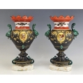 Beautiful Rare 19C French Pair Porcelain Paris Vases image 17