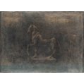 Boris Abramovich Zaborov (Russian, 1935–2021) “Horse Monument,” 1989 image 1