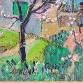 David Burliuk Russian/American (1882–1967) “Capri”,1954 Oil on canvas image 4