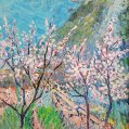 David Burliuk Russian/American (1882–1967) “Capri”,1954 Oil on canvas image 8