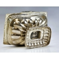 Early 19C Russian Silver Empire Style Basket Bowl image 4
