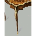 Exceptional French Louis XV Style Marquetry Center Table, 19th Century image 3