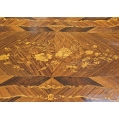 Exceptional French Louis XV Style Marquetry Center Table, 19th Century image 4