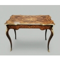 Exceptional French Louis XV Style Marquetry Center Table, 19th Century image 8