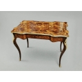 Exceptional French Louis XV Style Marquetry Center Table, 19th Century image 10