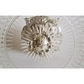 Exquisite 19C Austrian Figural Silver Cut Crystal Centerpiece Tazza image 4