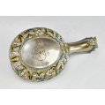 Exquisite Imperial Russian Silver-Gilt Cloisonné & Shaded Enamel Kovsh image 5