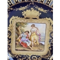 Fine 19C Antique Austrian Royal Vienna Porcelain H/P Plates Signed image 4