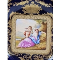 Fine 19C Antique Austrian Royal Vienna Porcelain H/P Plates Signed image 5