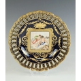 Fine 19C Antique Austrian Royal Vienna Porcelain H/P Plates Signed image 6
