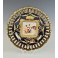 Fine 19C Antique Austrian Royal Vienna Porcelain H/P Plates Signed image 10