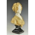 Fine 19C French Gilt Bronze Marble Bust Statue Affortunato Gory ( 1895-1925 ) image 10