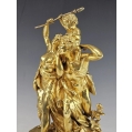 Fine 19C French Gilt Bronze Sculpture Bacchanalia Claude M.Clodion ( 1738-1814) image 3