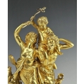 Fine 19C French Gilt Bronze Sculpture Bacchanalia Claude M.Clodion ( 1738-1814) image 9