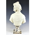 Fine 19C French Marble Bust Sculpture Jean Baptiste Greuze ( 1725-1805 ) image 5
