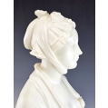 Fine 19C French Marble Bust Sculpture Jean Baptiste Greuze ( 1725-1805 ) image 6