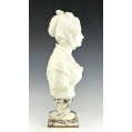 Fine 19C French Marble Bust Sculpture Jean Baptiste Greuze ( 1725-1805 ) image 7