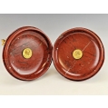 Fine 19C French Rouge Marble Ormolu Bronze Grand Tour Pair Compotes Tazzas image 7