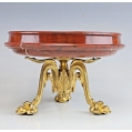 Fine 19C French Rouge Marble Ormolu Bronze Grand Tour Pair Compotes Tazzas image 9