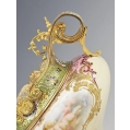 Fine 19C French Sevres Porcelain Gilt Bronze Enamel Centerpiece Bowl image 11