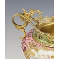 Fine 19C French Sevres Porcelain Gilt Bronze Enamel Centerpiece Bowl image 13