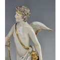 Fine 19C German Dresden Porcelain Group Figurine Cupid & Psyche image 8