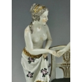 Fine 19C German Dresden Porcelain Group Figurine Cupid & Psyche image 9