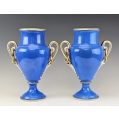 Fine 19C Pair French Limoges Porcelain Vases Henri Ardant image 5