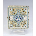 Fine 19C Russian Gilt Silver Cloisonne Enamel Cigarette Case P. Ovchinnikov image 1