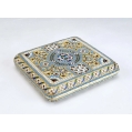 Fine 19C Russian Gilt Silver Cloisonne Enamel Cigarette Case P. Ovchinnikov image 5
