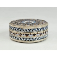 Fine 19C Russian Gilt Silver Cloisonne Enamel Pill Snuff Box image 8