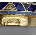 Fine 19C Russian Silver Champleve Enamel Easter Egg image 1