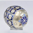 Fine 19C Russian Silver Champleve Enamel Easter Egg image 9