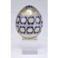 Fine 19C Russian Silver Champleve Enamel Easter Egg image 10