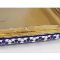 Fine 19C Russian Silver Enamel Cigarette Case Honeycomb image 2