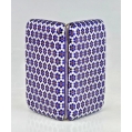 Fine 19C Russian Silver Enamel Cigarette Case Honeycomb image 5